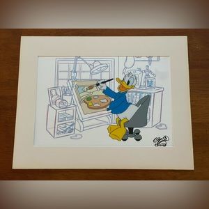 Unframed Donald Duck Cell
